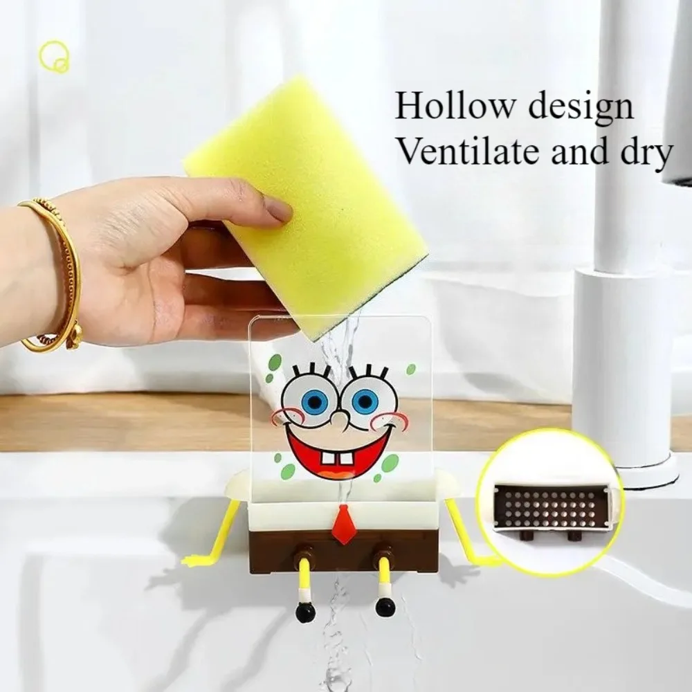 Kitchen Gadgets New Products - Nieuwe schattige SpongeBob SquarePants keukenorganizer, afvoerrek,