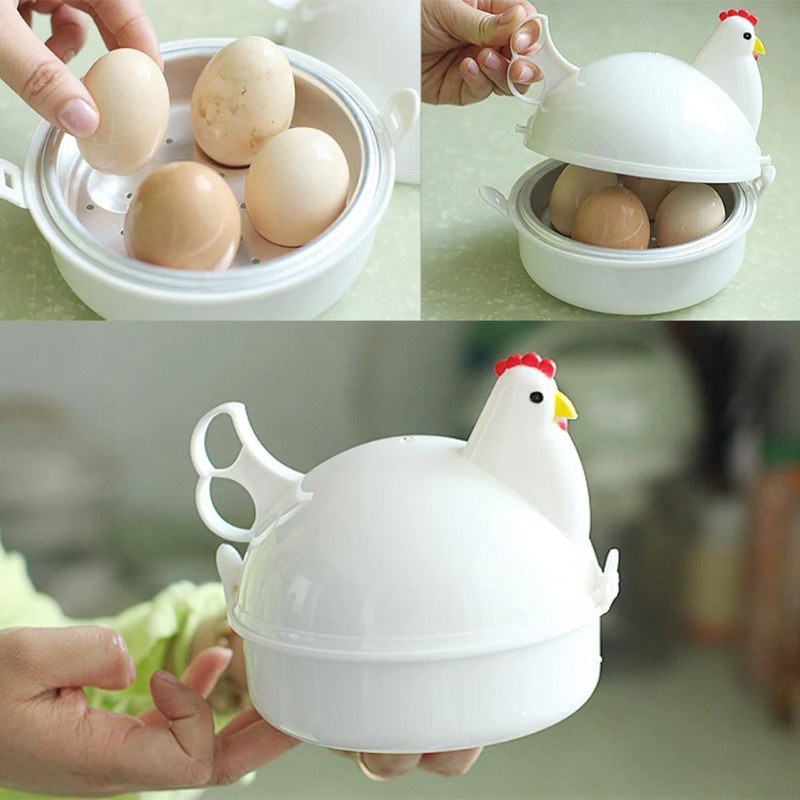 Nieuwe mooie kipvormige eierko - Egg Separator Tool recensie en prijs