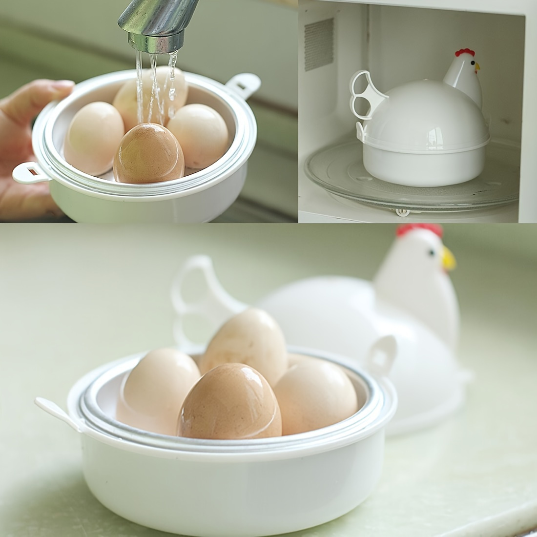 Nieuwe mooie kipvormige eierko - Egg Separator Tool recensie en prijs
