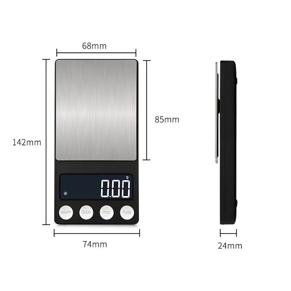 0,01g/0,1g Precisie Mini Weegs - Kitchen Gadgets Gold recensie en prijs