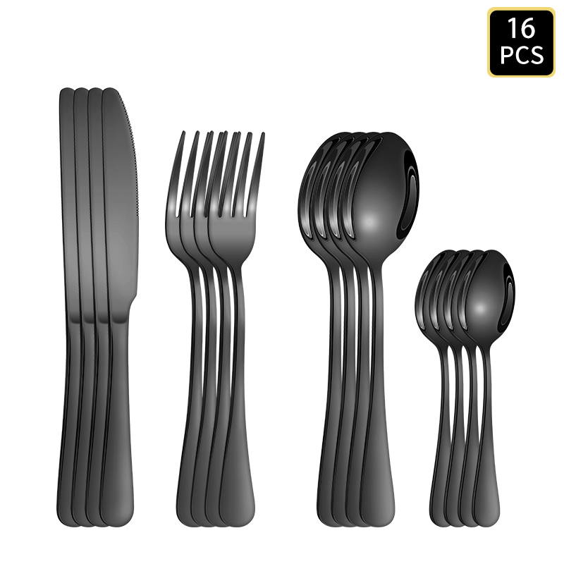 4/6/16/24-delige bestekset van - Kitchen Gadgets Gold recensie en prijs