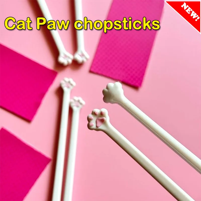 1 paar Kat Poot Eetstokjes Voo - Kitchen Helper Gadgets recensie en prijs